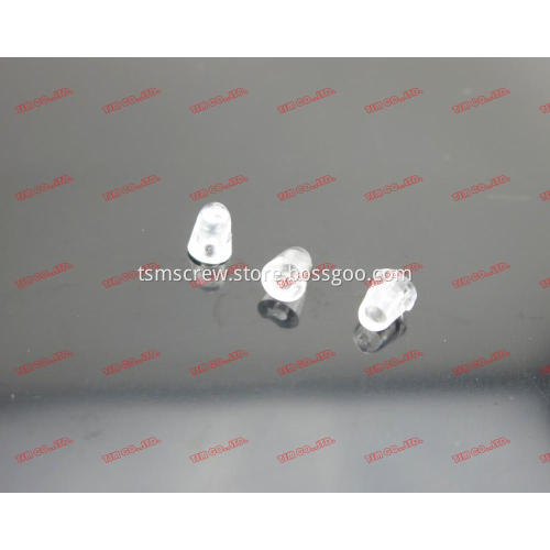 Plastic Silicone Soft Cap Rimless Eyeglasses Eyewear